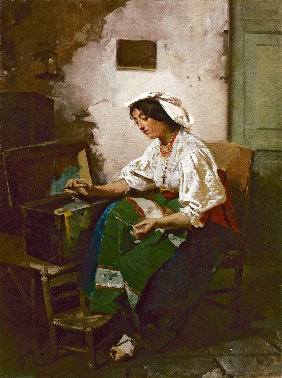 Domenico Induno, Public domain, via Wikimedia Commons